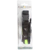 Wholesale - BLACK/GREEN SMALL LED DOG COLLAR C/P 48, UPC: 815592022886